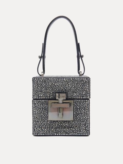 Oscar de la Renta CRYSTAL PAVE ALIBI CUBE