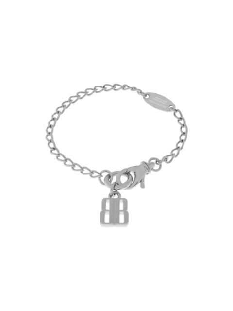 BALENCIAGA Nano Thin Bracelet  in Silver
