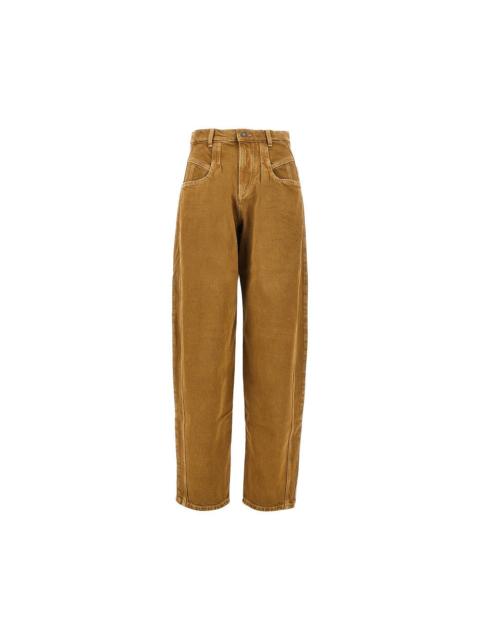 Isabel Marant Isabel Marant Lisha Denim Pants Brown Women