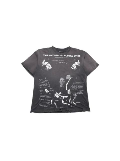 Enfants Riches Déprimés ANTI-INTELLECTUAL ETHIC T-SHIRT (SUN FADED BLACK)