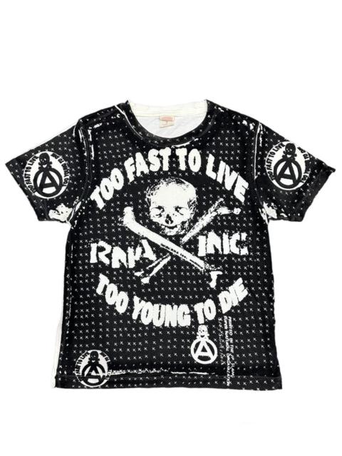 Other Designers RNA Inc Japanese Brand “ Too Fast To Live” Seditionaries Tee