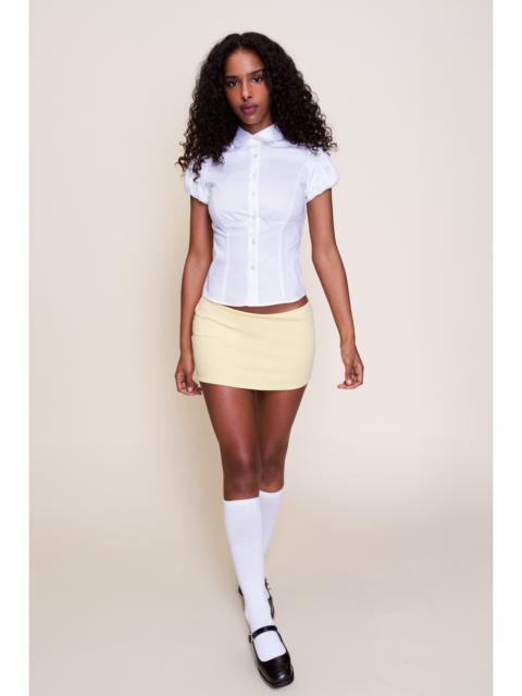 GUIZIO MICRO MINI STRETCH SKIRT