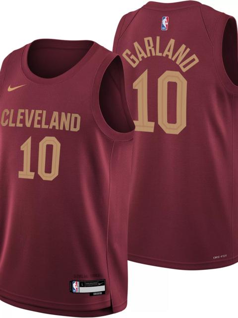 Nike Nike Youth Cleveland Cavaliers Darius Garland #10 Red Swingman Jersey