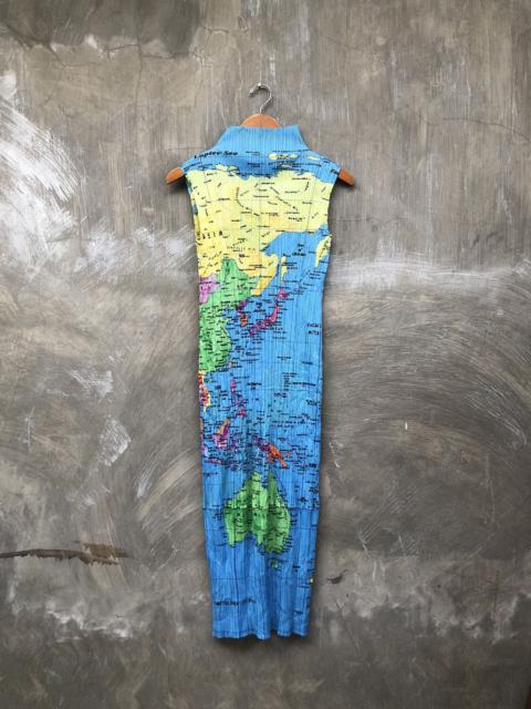 ISSEY MIYAKE RARE‼️ 90’s Issey Miyake Pleats Please “Map Of The World”