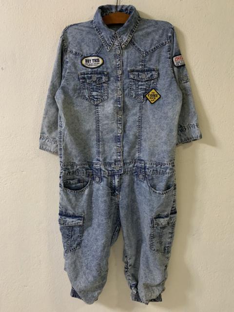 Other Designers Japanese Brand - Sorridere Denim Jumpsuit Overall Coverall