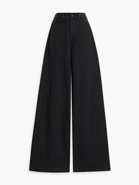 PAIGE Portia high-rise wide-leg jeans