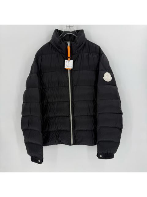 Moncler Moncler Black and White Logo Down Jacket