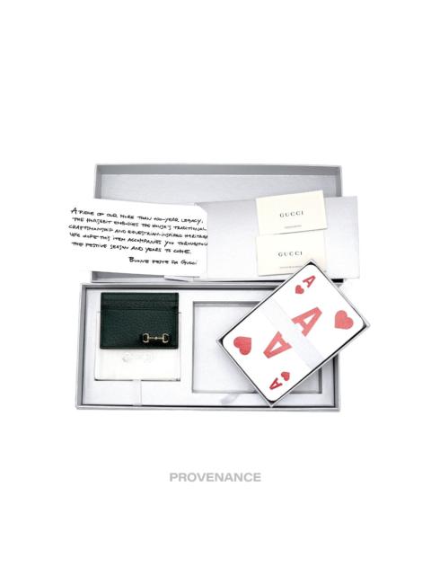 GUCCI Gucci Horsebit Gift Box Set - Card Wallet, Playing Cards
