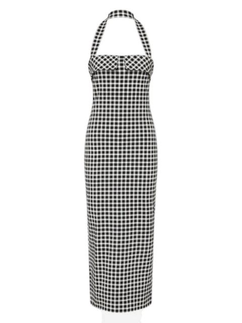 POSSE Chiara Dress in Black/White