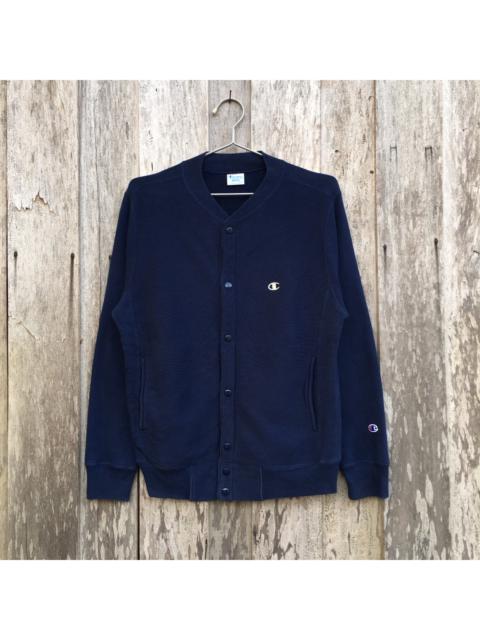 Other Designers Vintage - Vintage Champion Reverse Weave Button Up Sweatshirt