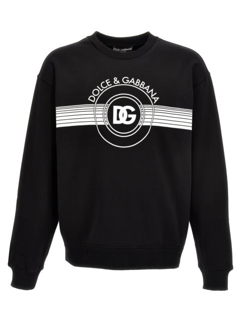 Dolce & Gabbana Dolce & Gabbana Men Logo Print Sweatshirt
