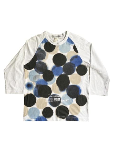 Comme Des Garçons CDG Shirt Line Polka Dot T Shirt