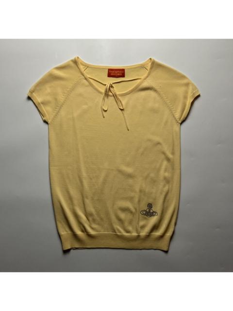 Vivienne Westwood Vivienne Westwood Red Label Embellished Orb Logo Knit Top