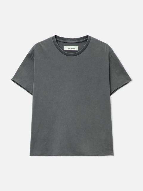 Tonywack GARMENT DYED RAW EDGE T-SHIRT