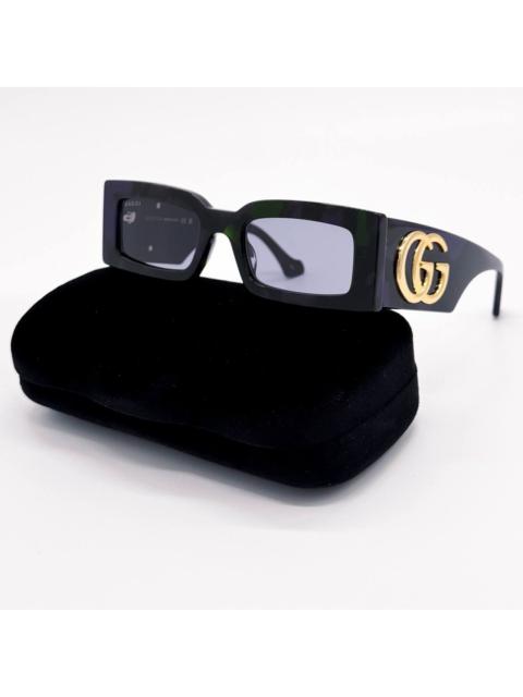 GUCCI NEW GUCCI GG1425S 003 SQUARE HAVANA PURPLE WOMEN SUNGLASSES