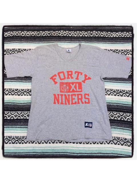 Other Designers Vintage forty niners nfl tshirt starter