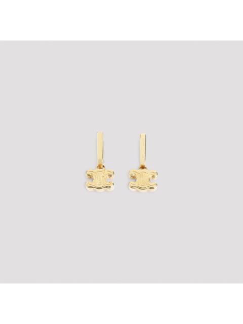 CELINE Celine Celine Chunky Triomphe Earrings (OS UNICA)