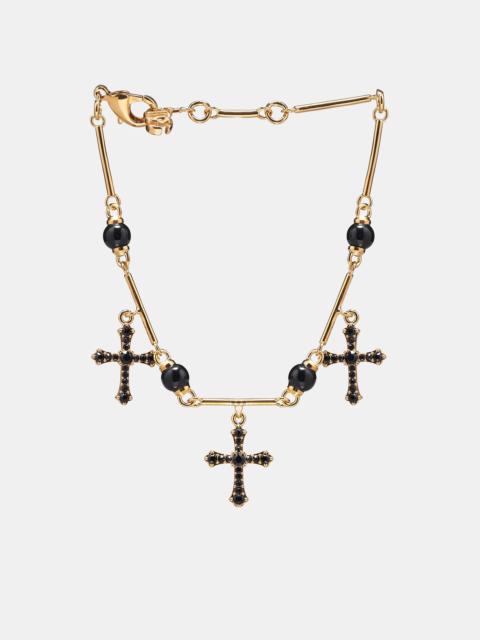 Dolce & Gabbana Cross Charm Bracelet