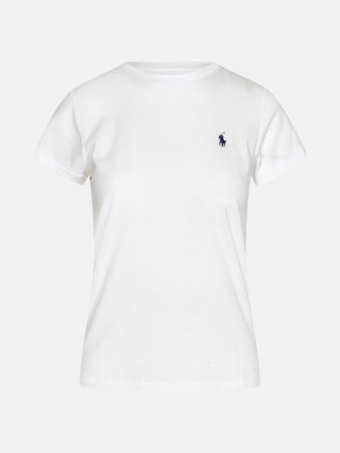 Polo Ralph Lauren WHITE COTTON T-SHIRT