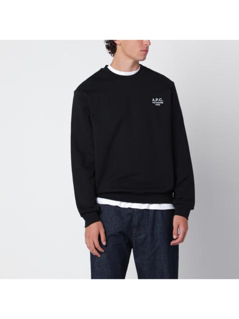 A.P.C. A.P.C. Rue Madame Sweatshirt In Black Cotton Men