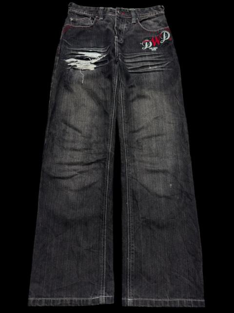 If Six Was Nine - Baggy💥90s Style Dload 🇯🇵 Mudwash Thrashed Distress Jean