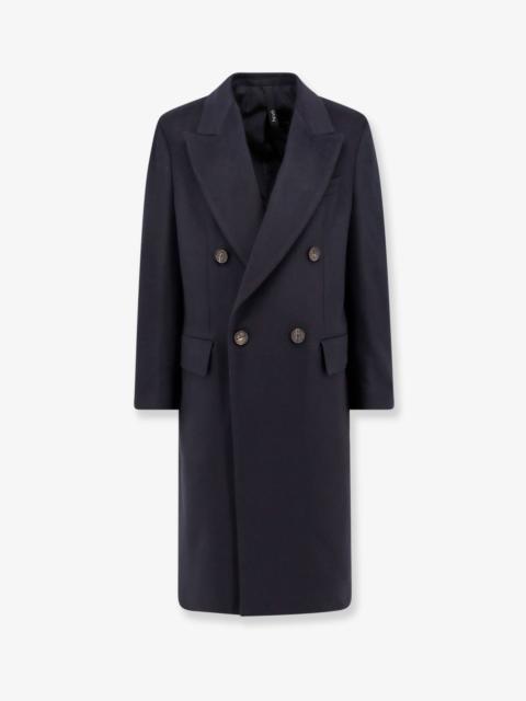 Other Designers Hevo Cashmere Coat With Satin Lining
