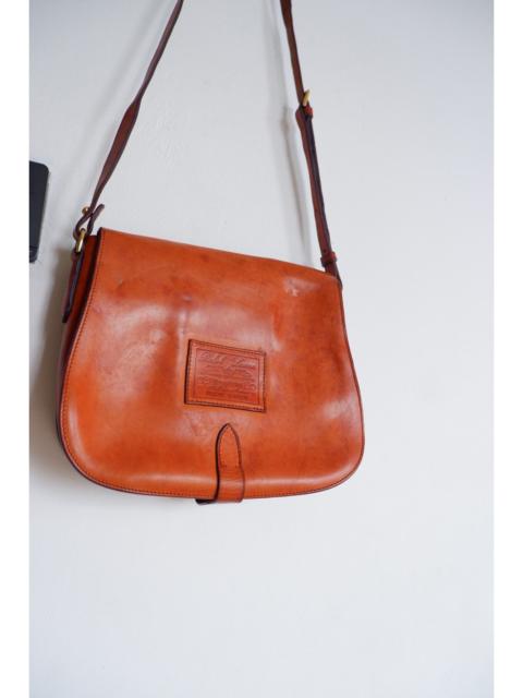 Ralph Lauren Ralph Lauren Purple Label Saddle Bag Leather Made in Italy