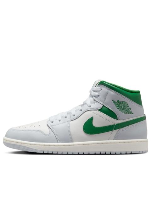 Jordan Air Jordan 1 Mid 'Summit White Lucky Green' DQ8426-142