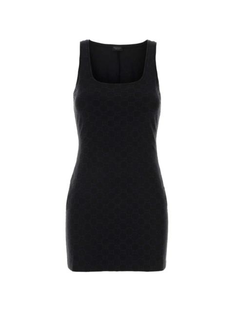 GUCCI Gucci Jacquard Jersey Mini Dress
