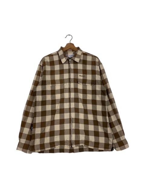 Other Designers Vintage - BEARSURFBOARDS Checked Collared Jacket #0388-C18