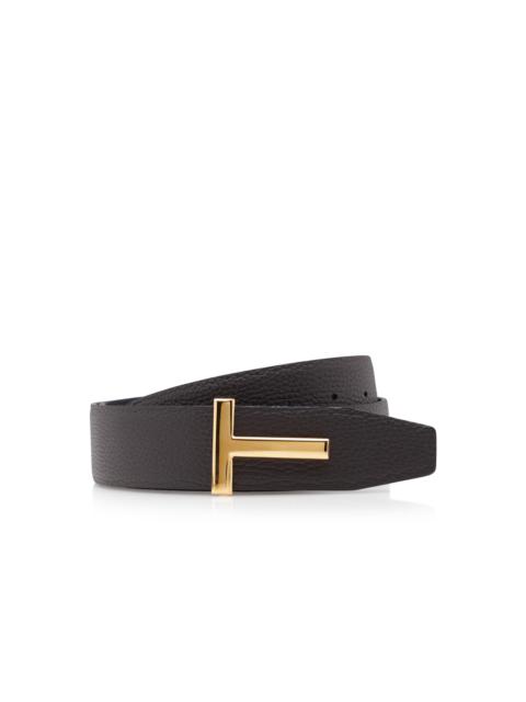 TOM FORD SOFT GRAIN LEATHER T ICON BELT