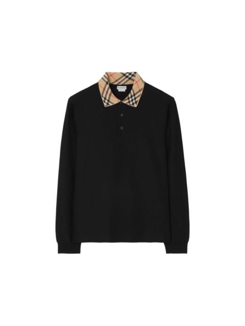 Burberry Burberry Black Polo Shirts Men