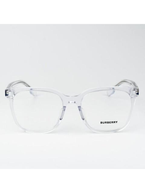 Burberry NEW Burberry BE2361D 3024 Transparent Clear Square Unisex Eyeglasses BE 2361D