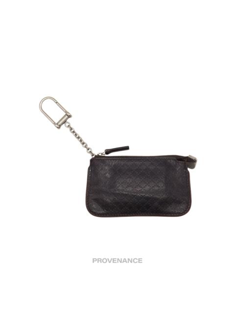 GUCCI Gucci Key Pouch Cles - Chocolate Diamante Leather