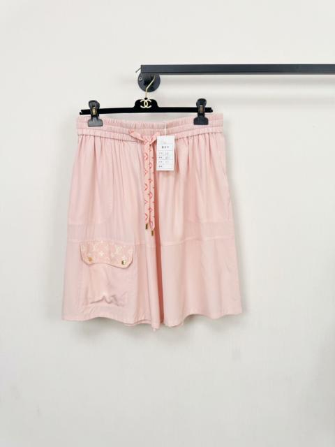 Louis Vuitton LOUIS VUITTON pink silk 2022 MONOGRAM OMBRE BERMUDA Shorts