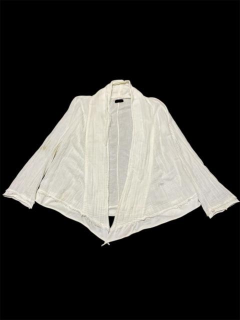 If Six Was Nine - G.O.A GOTHIC N/BUTTON CARDIGAN RAW SEAMS DISTRESSED CARDIGAN