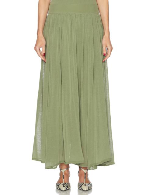 Zimmermann Illuminate Gathered Skirt