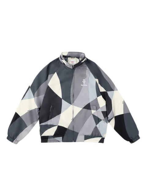 Supreme Supreme x Emilio Pucci Sport Jacket 'Black Grey White' SUP-SS21-781