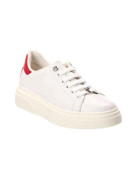 FERRAGAMO Ferragamo Cassandra Leather Sneaker