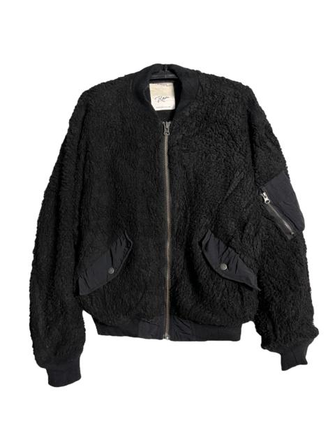 Other Designers 🔥RARE🔥Rodeo Crowns Racs Wool Fleece Bomber Jacket