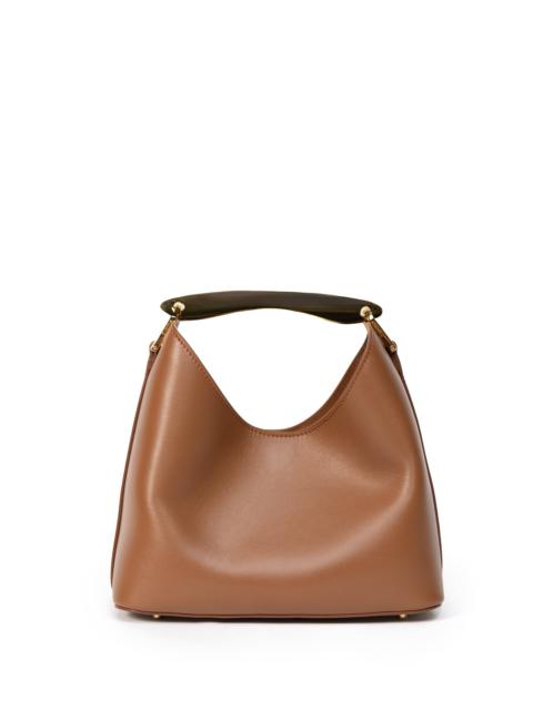 Elleme Small Boomerang Leather Cognac