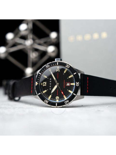 Cross - Cross Cross Baskerville Quartz Black Dial Men's Watch CR9064-02