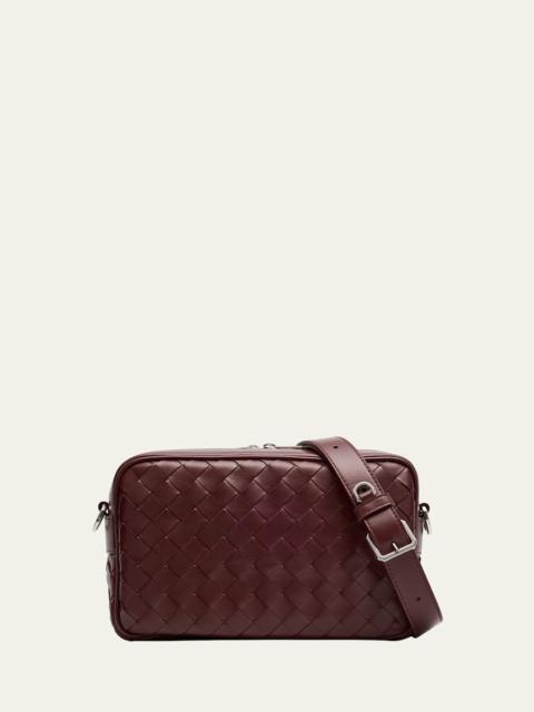 Bottega Veneta Men's Intrecciato Small Crossbody Bag