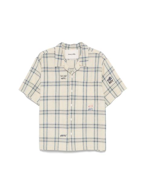 Story mfg. Greetings Shirt Check