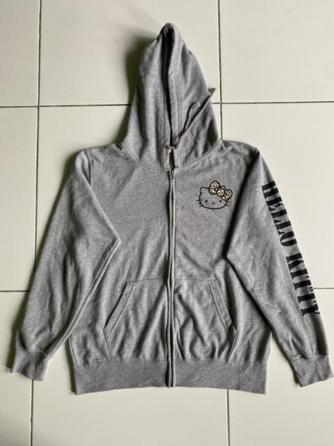 Other Designers Vintage Hello Kitty spell out Up zip Hoodie