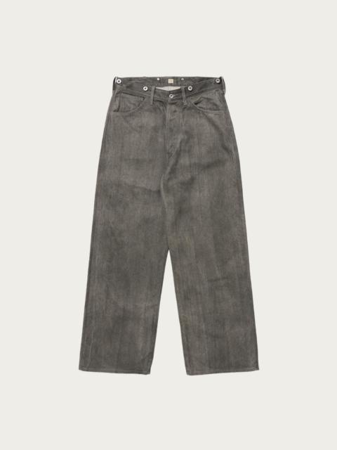 TAIGA TAKAHASHI Lot. 209 Buckle-Backed Trousers - Hand Drawn Sumi