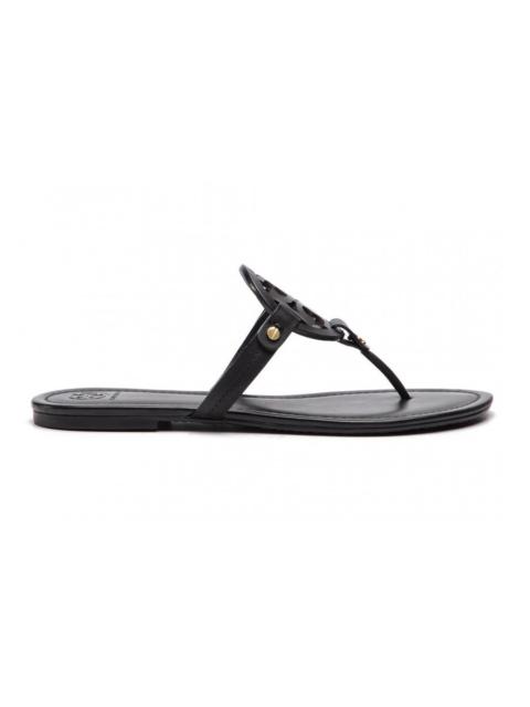 TORY BURCH Tory Burch Ladies Black Leather Miller Sandals