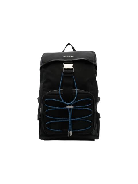 Off-White OFF-WHITE Courrie Flap Backpack Black