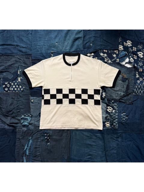 visvim VISVIM 25SS MERCKX CB Zip Pullover S/S (Superfine Wool Panel Short-Sleeve)