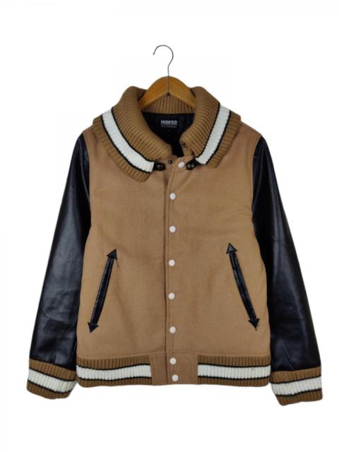 Other Designers Japanese Brand - Modified High Collar Two Tone Jacket Streetwear